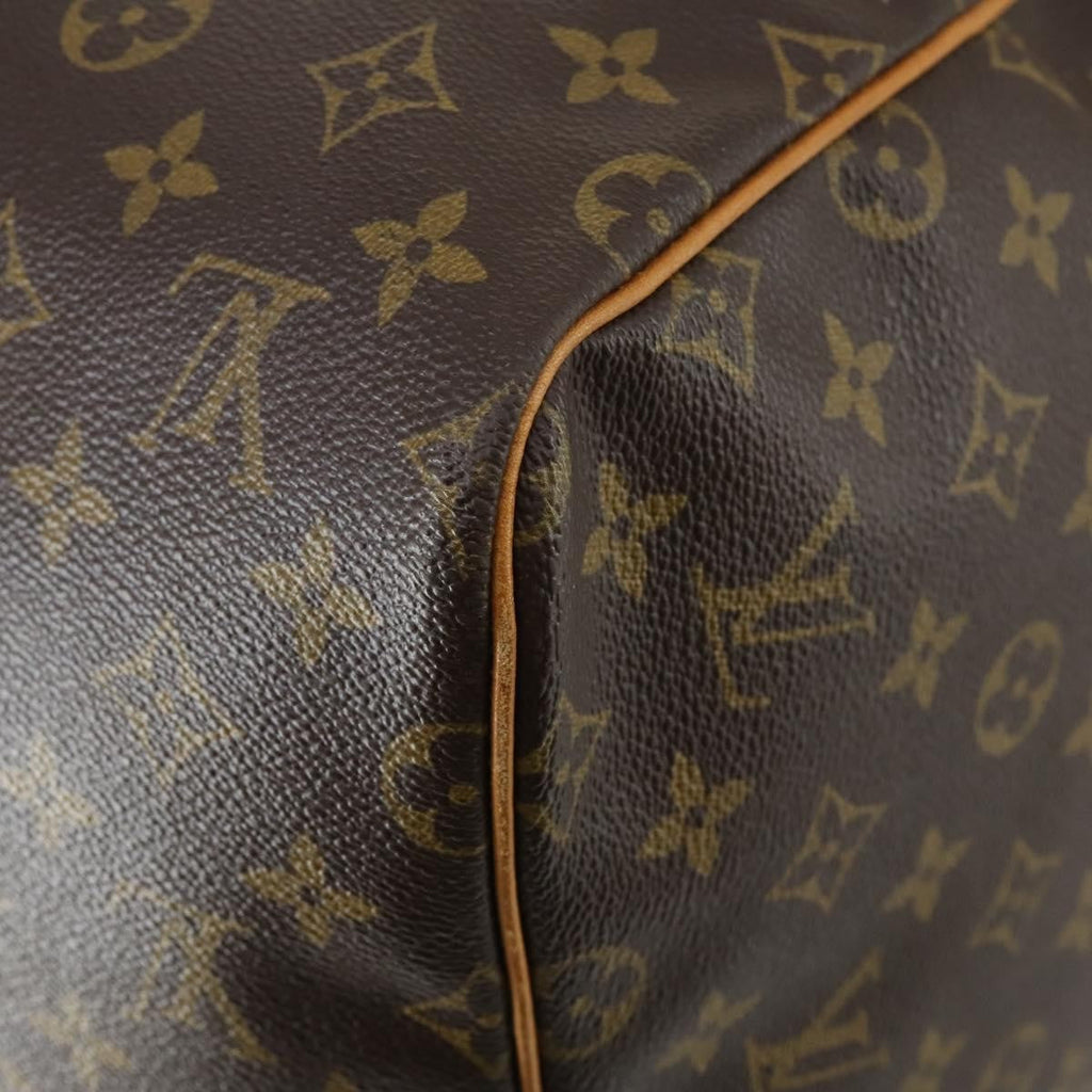 Louis Vuitton Keepall Bag Monogram Canvas Brown Canvas Travel Bag