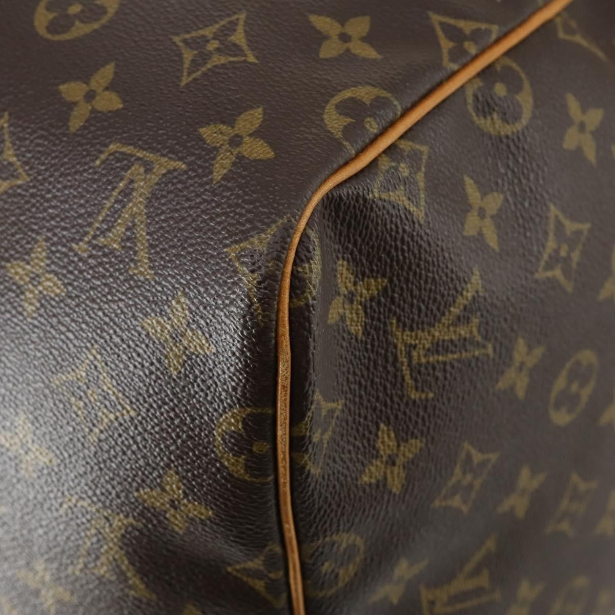Louis Vuitton Keepall Bag Monogram Canvas Brown Canvas Travel Bag