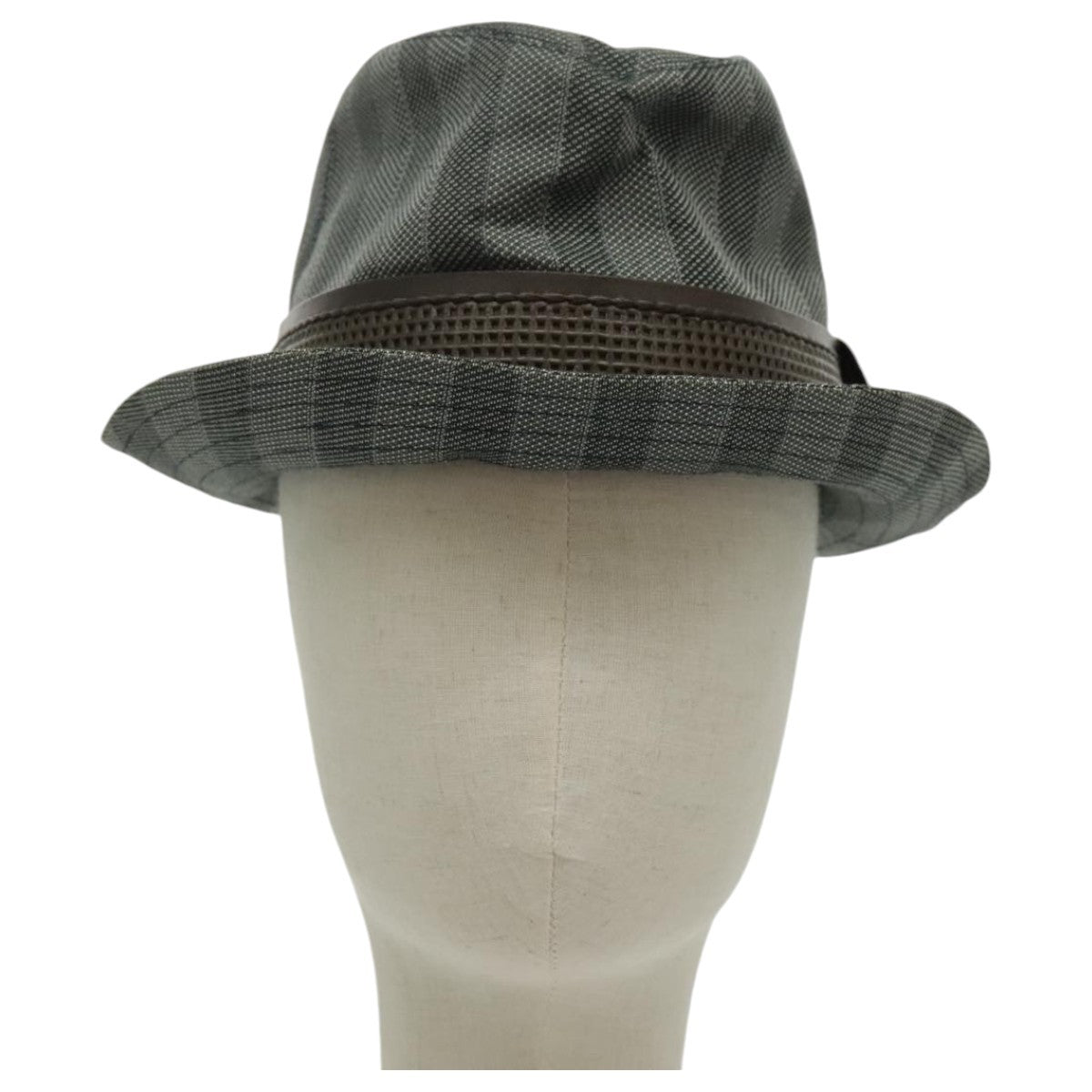 Louis Vuitton Lv Graphical Hat Cotton Gray Cotton Head Accessory Accessory