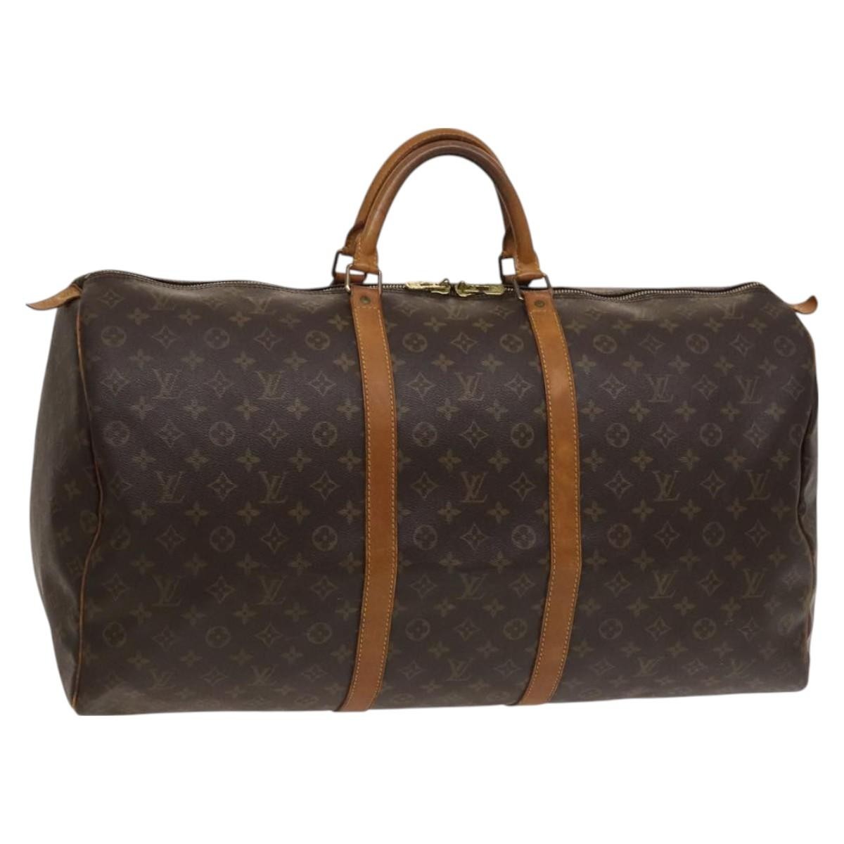 Louis Vuitton Keepall Bag Monogram Canvas Multicolour Canvas Travel Bag