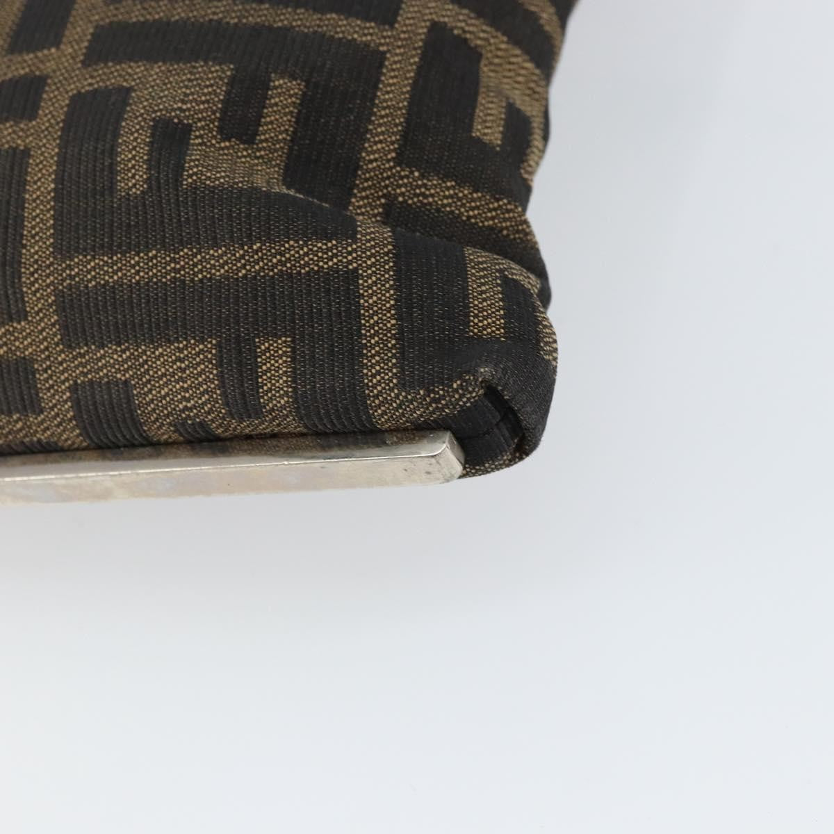 Fendi Vintage Shoulderbag Canvas Brown Canvas Shoulder Bag Bag