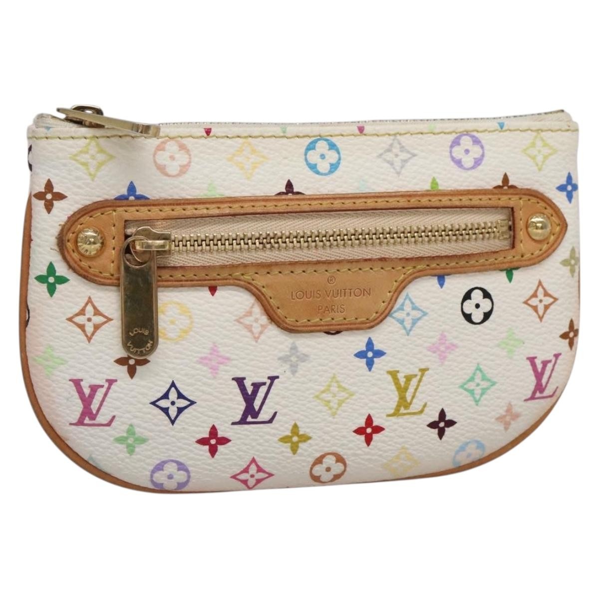 Louis Vuitton Pochette Mm Monogram Multicolor Canvas Multicolour Canvas Clutche & Pouche Bag
