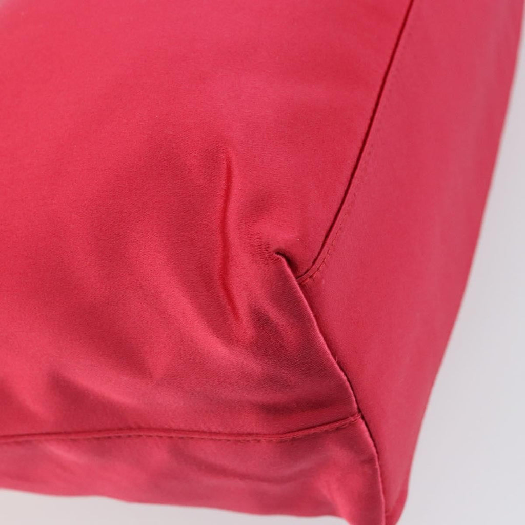 Prada Vintage Handbag Satin Red Satin Handbag
