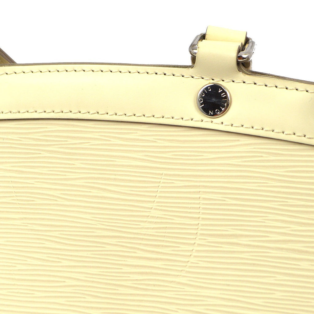 Louis Vuitton Brea Handbag Epi Leather Beige Leather Handbag