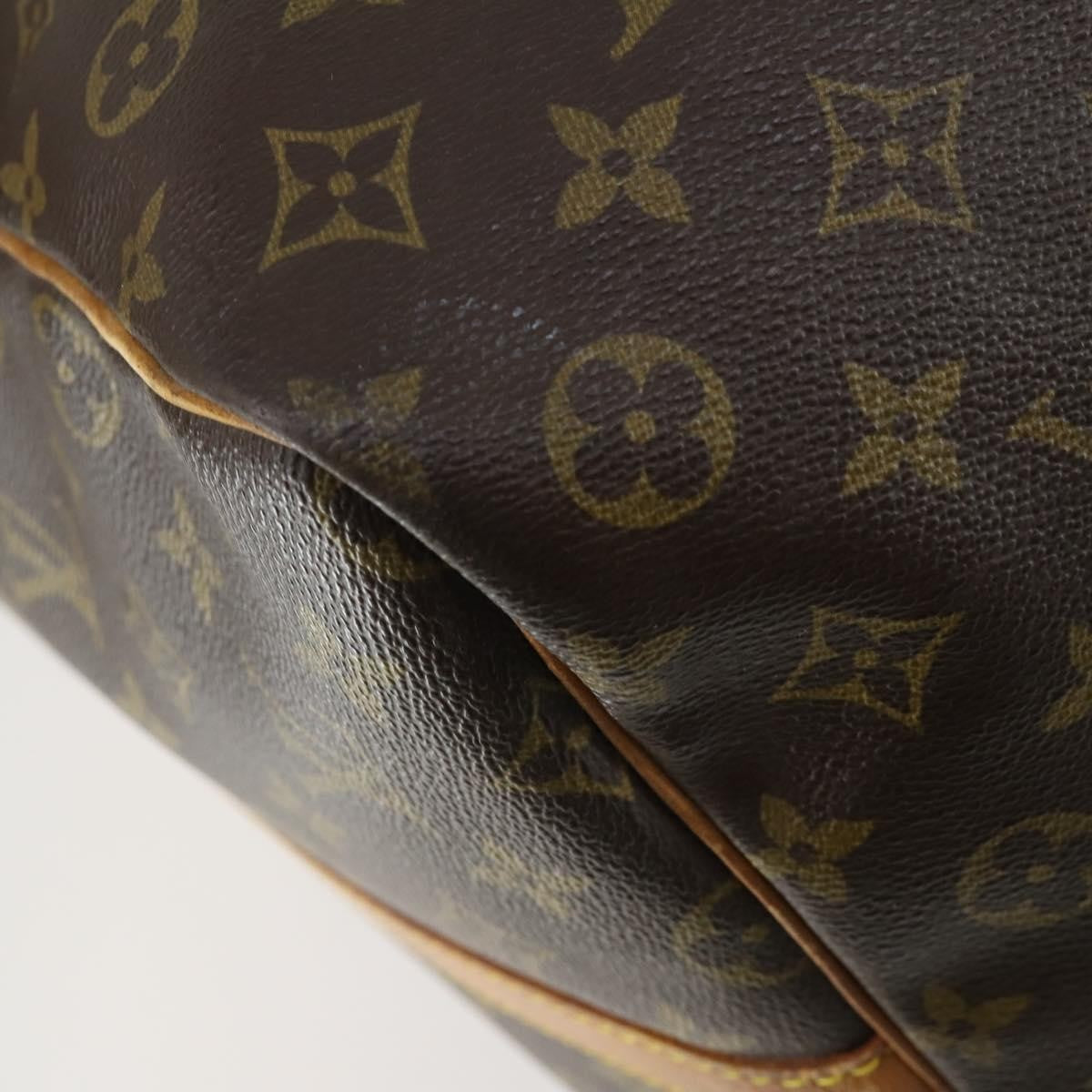Louis Vuitton Keepall Bandouliere Bag Monogram Canvas Brown Canvas Travel Bag