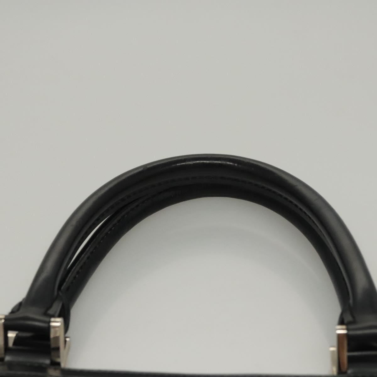 Louis Vuitton Epi Stretch Silver Fizz Handbag Epi Stretch Black Leather Handbag