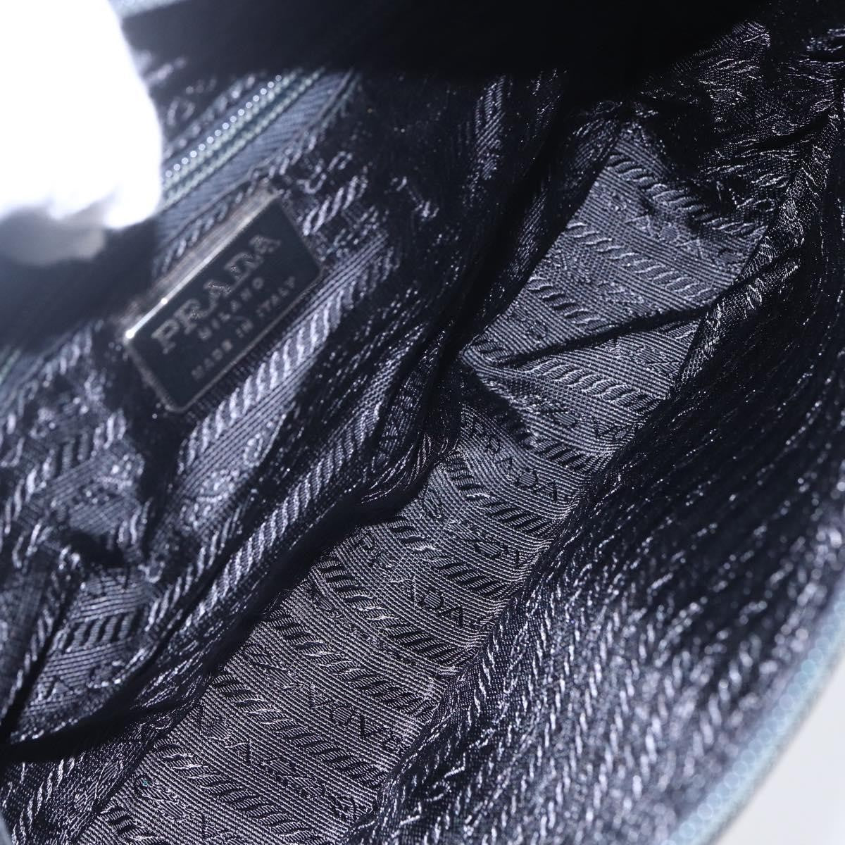 Prada Vintage Handbag Tessuto Black Nylon Handbag