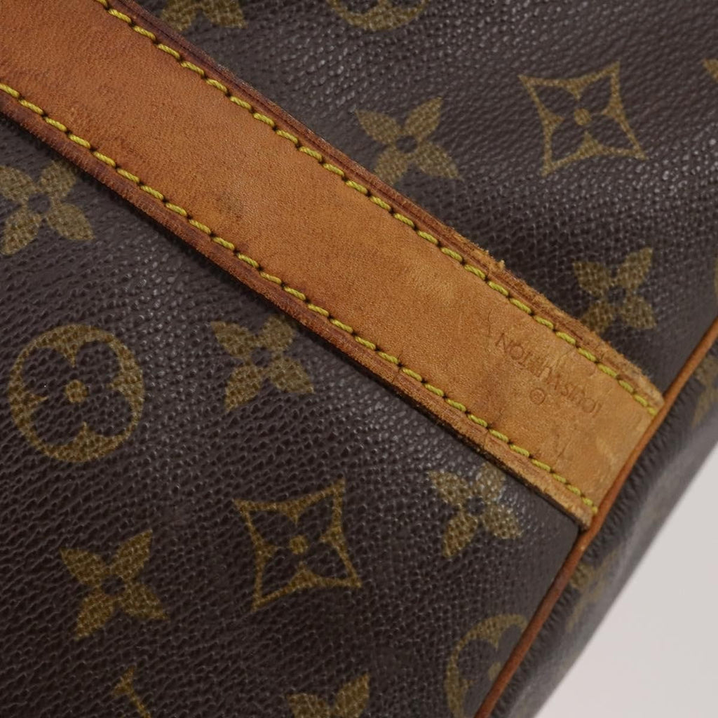 Louis Vuitton Keepall Bandouliere Bag Monogram Canvas Brown Canvas Travel Bag