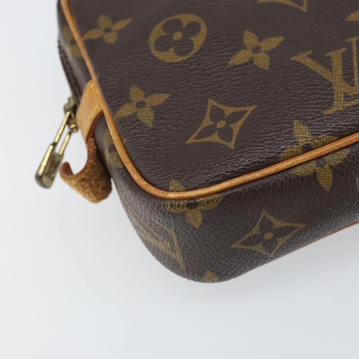 Louis Vuitton Pochette Marly Bandouliere Bag Monogram Canvas Brown Canvas Shoulder Bag