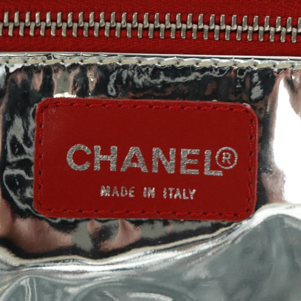 Chanel No.5 Tote Canvas And Leather Navy Canvas Tote Bag Bag