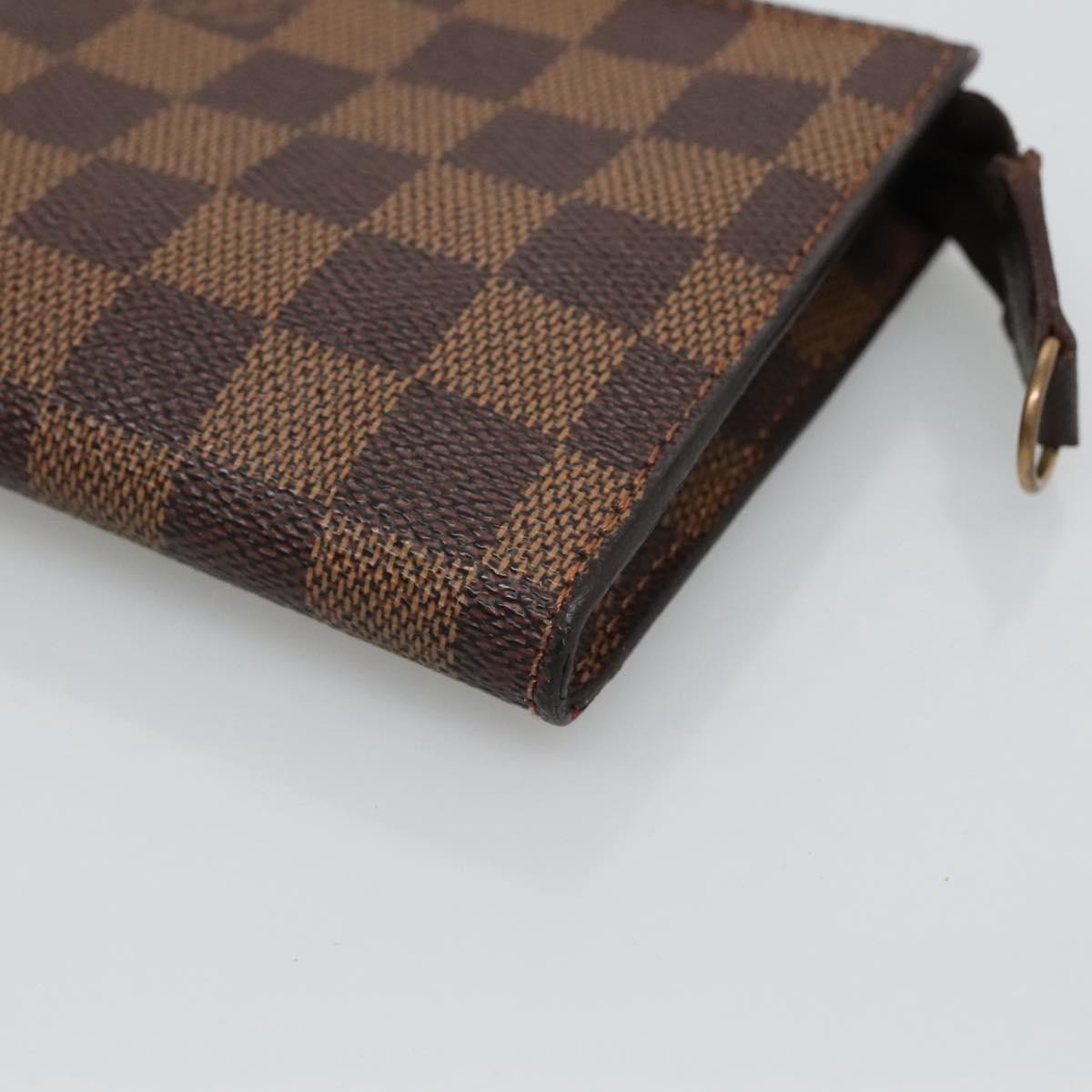 Louis Vuitton Marais Bucket Zip Pouch Damier Brown Canvas Clutche & Pouche Bag
