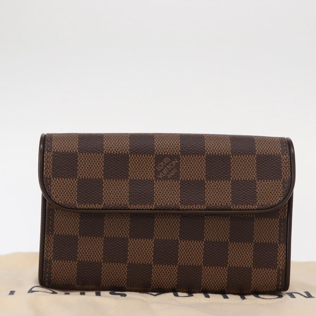 Louis Vuitton Florentine Waist Bag Monogram Canvas Brown Canvas Clutche & Pouche Bag