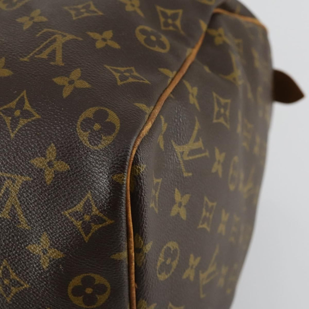 Louis Vuitton Keepall Bag Monogram Canvas Brown Canvas Travel Bag
