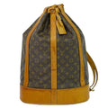 Louis Vuitton Randonnee Backpack Monogram Canvas Brown Canvas Shoulder Bag