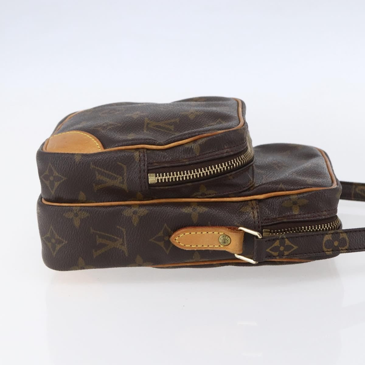 Louis Vuitton Amazone Bag Monogram Canvas Brown Canvas Shoulder Bag