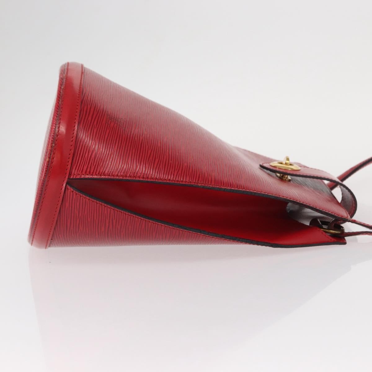 Louis Vuitton Cluny Shoulder Bag Epi Leather Red Leather Shoulder Bag