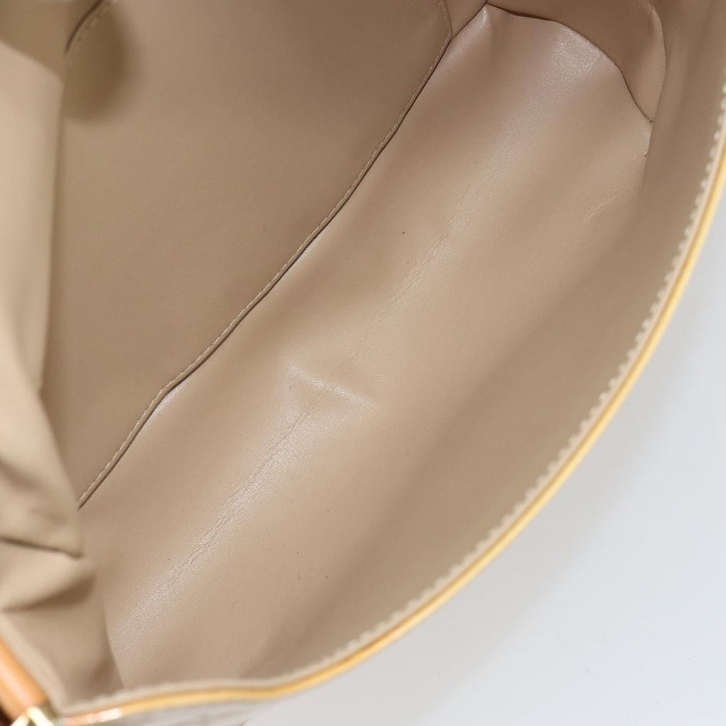 Louis Vuitton Thompson Street Handbag Monogram Vernis Beige Patent_Leather Shoulder Bag