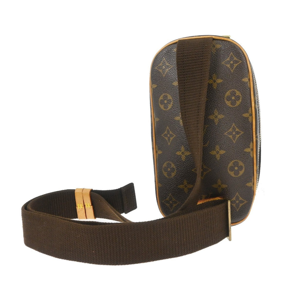 Louis Vuitton Pochette Gange Monogram Canvas Brown Canvas Clutche & Pouche Bag