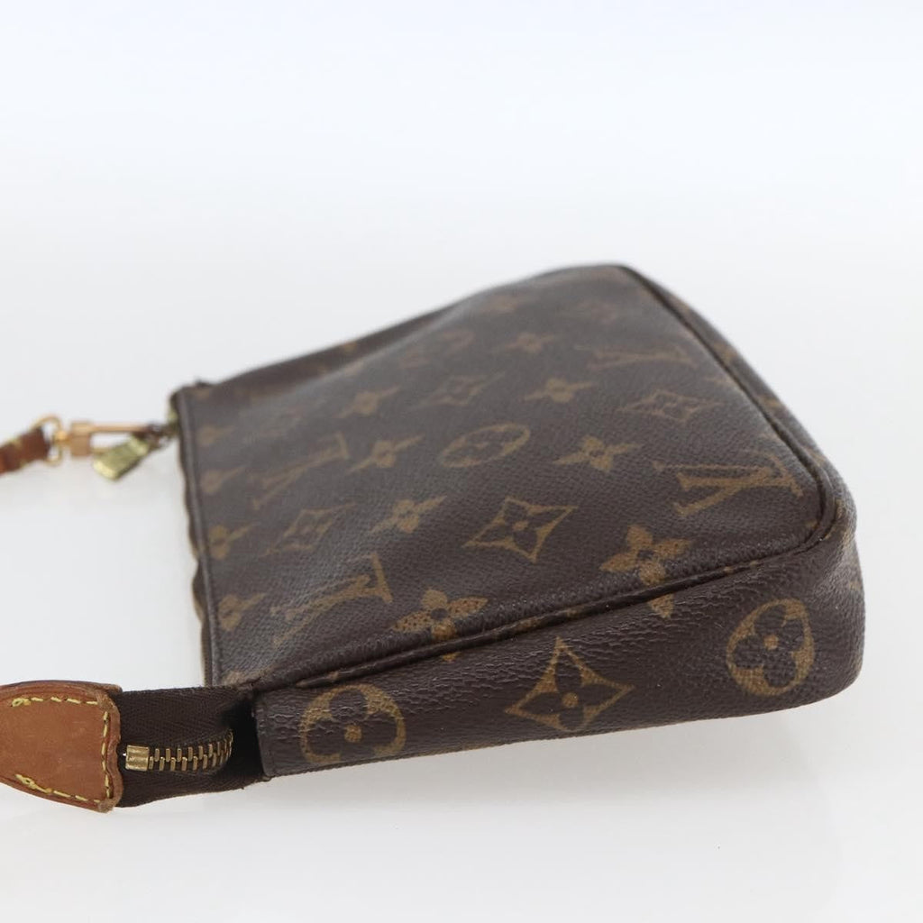 Louis Vuitton Pochette Accessoires Nm Monogram Canvas Brown Canvas Clutche & Pouche Bag