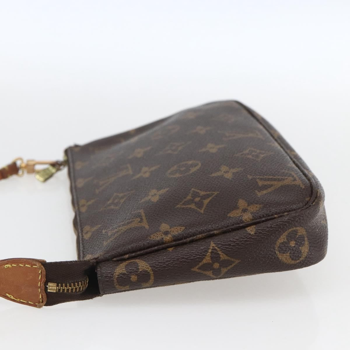 Louis Vuitton Pochette Accessoires Nm Monogram Canvas Brown Canvas Clutche & Pouche Bag