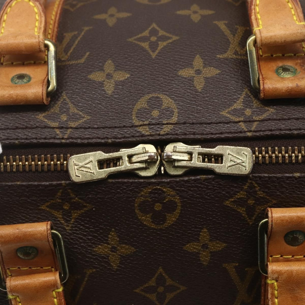 Louis Vuitton Keepall Bag Monogram Canvas Brown Canvas Travel Bag