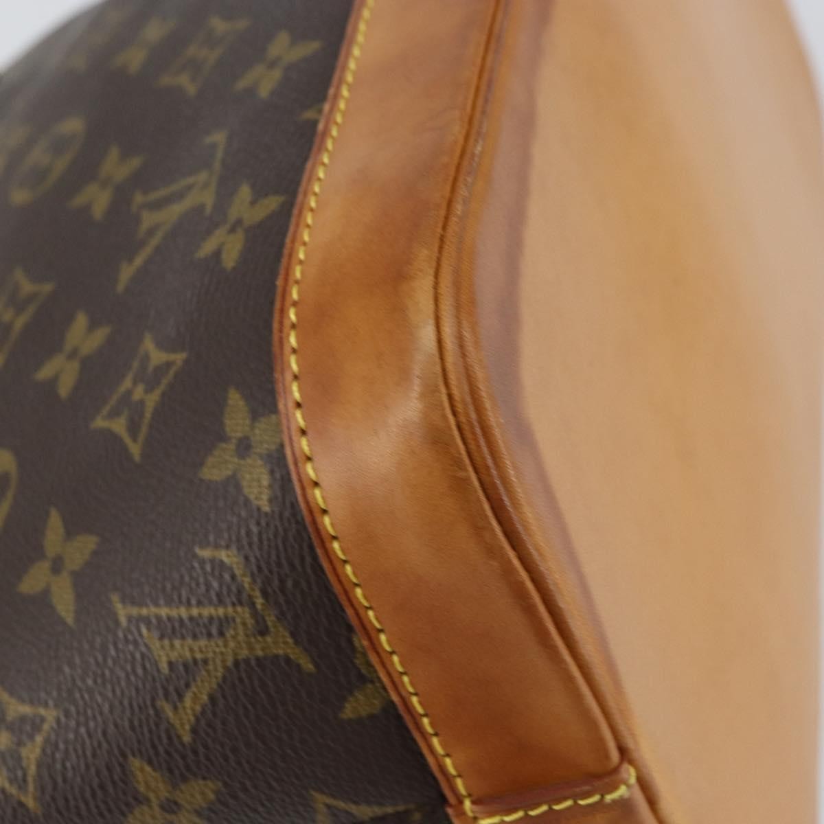 Louis Vuitton Alma Handbag Monogram Canvas Brown Canvas Handbag