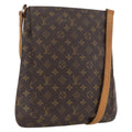 Louis Vuitton Musette Salsa Handbag Monogram Canvas Brown Canvas Shoulder Bag