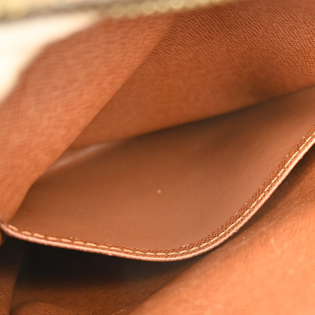 Louis Vuitton Amazone Bag Monogram Canvas Brown Canvas Shoulder Bag