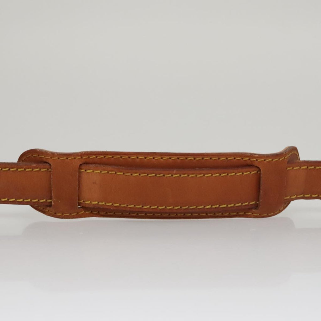 Louis Vuitton Adjustable Shoulder Strap Vachetta Leather Beige Leather Straps Accessory
