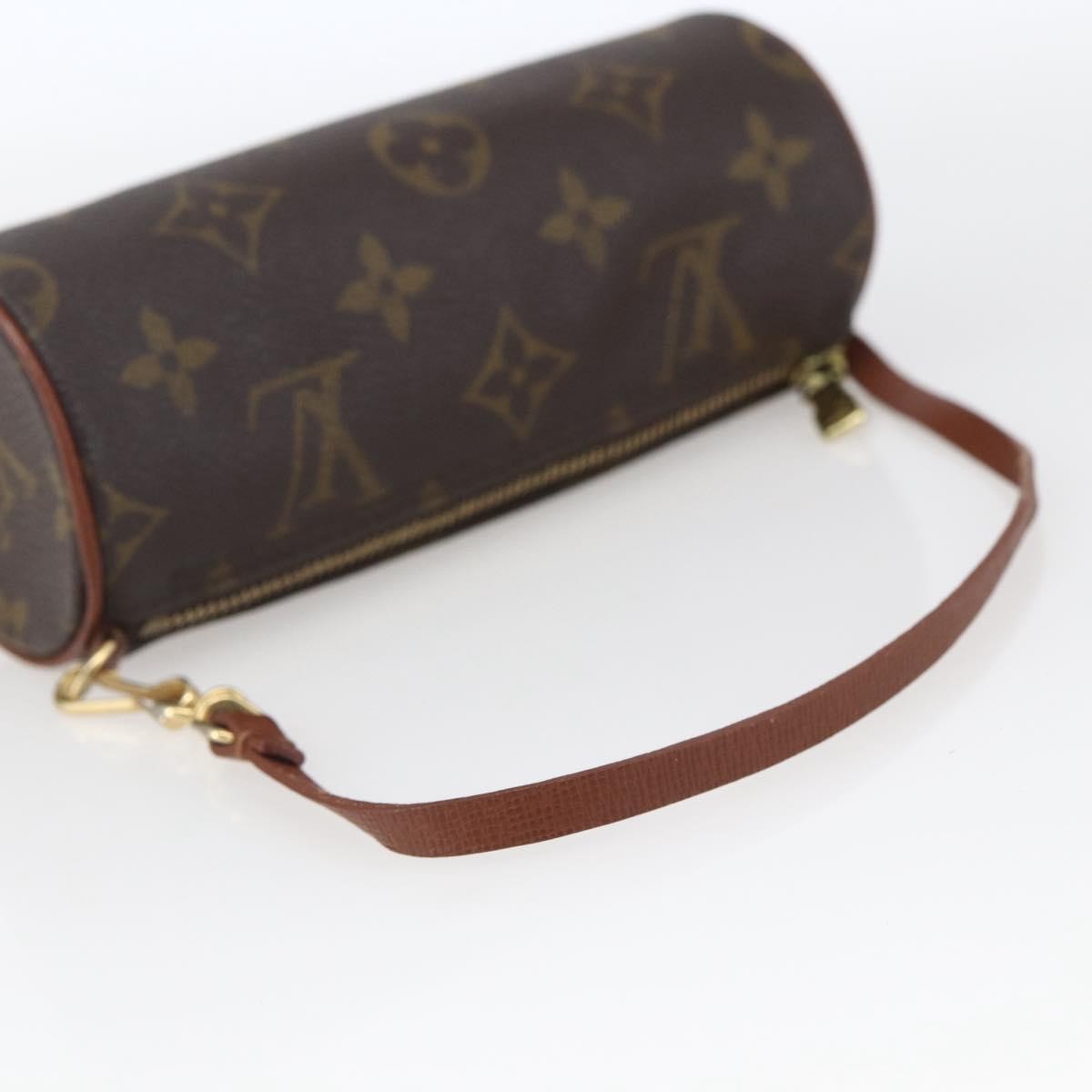 Louis Vuitton Papillon Pochette Monogram Canvas Brown Canvas Clutche & Pouche Bag