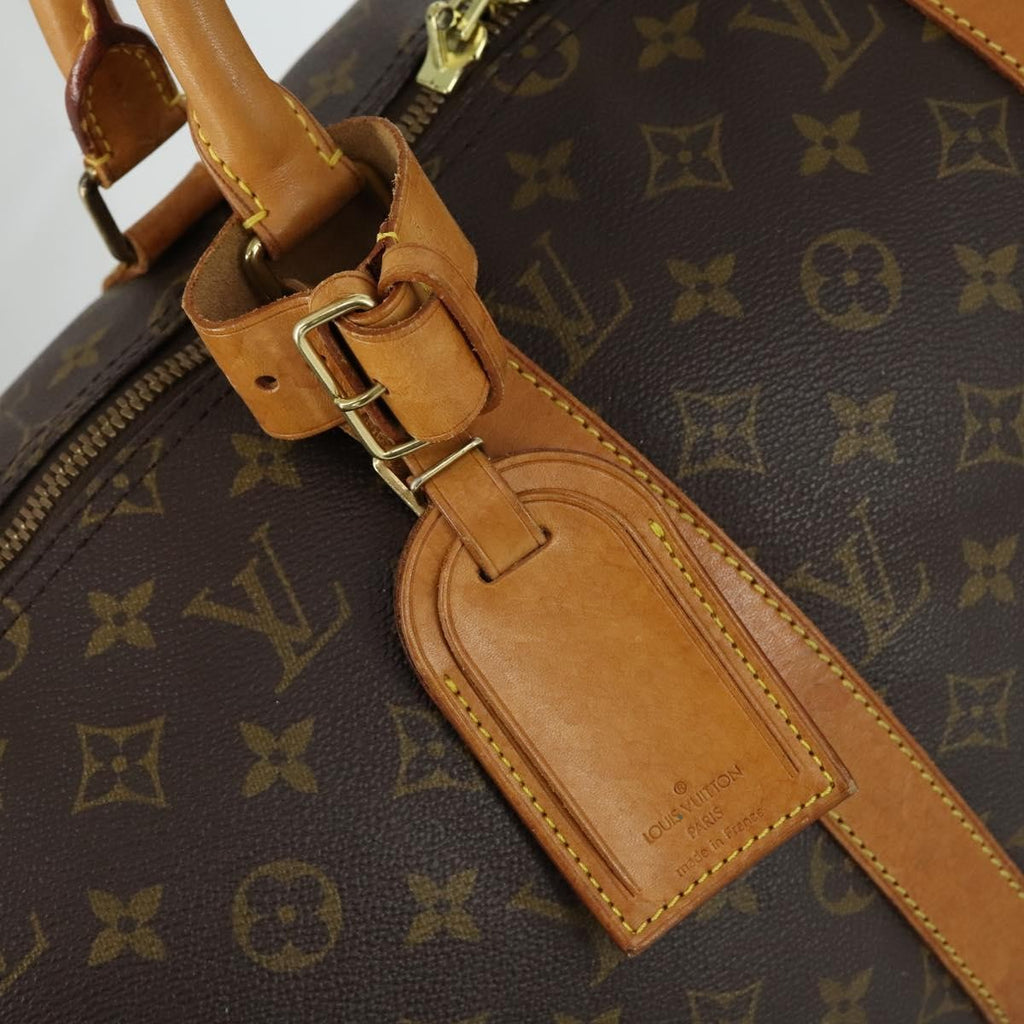 Louis Vuitton Keepall Bag Monogram Canvas Brown Canvas Travel Bag