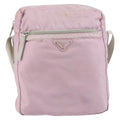 Prada Vintage Shoulder Bag Tessuto Pink Nylon Shoulder Bag Bag