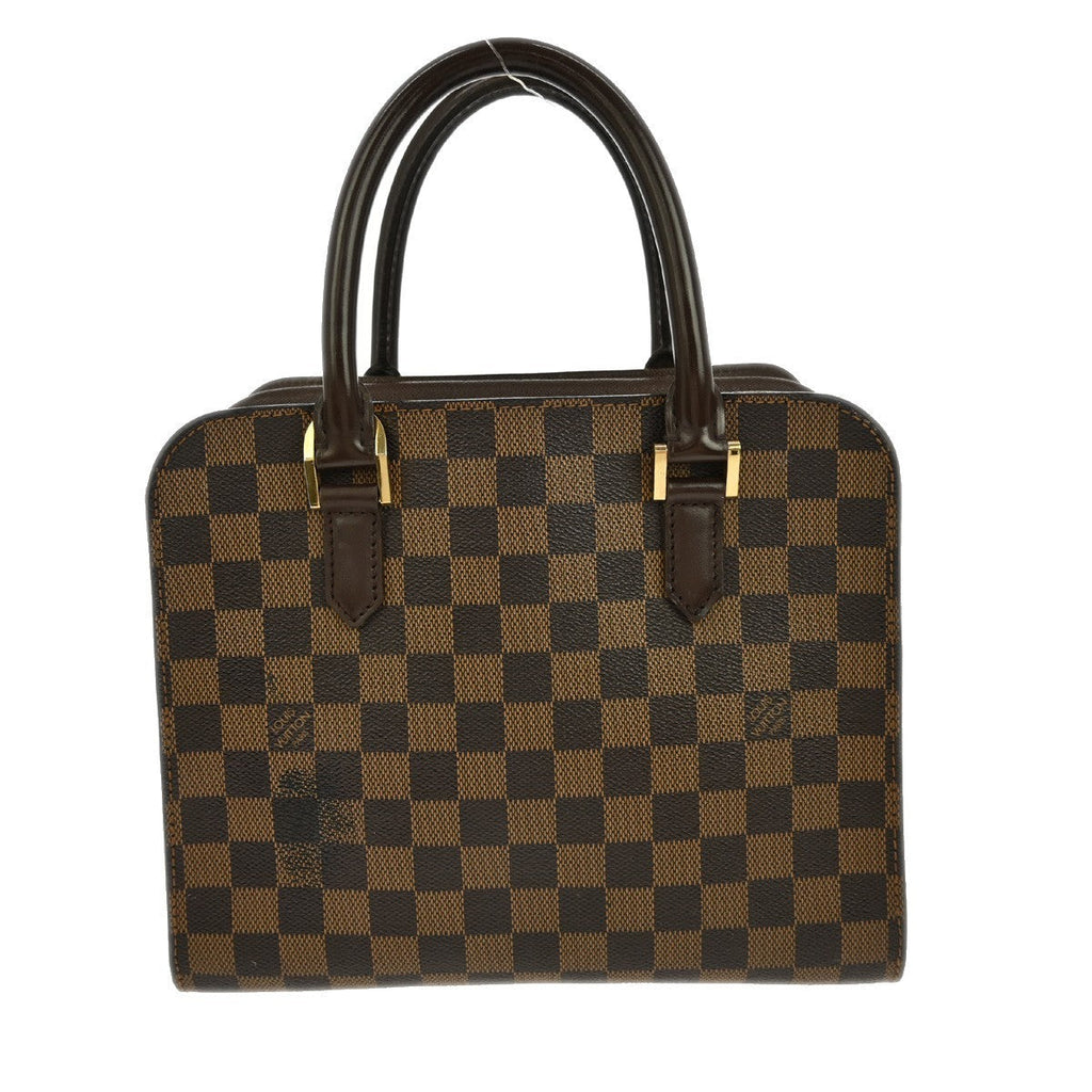 Louis Vuitton Brera Handbag Damier Brown Canvas Handbag