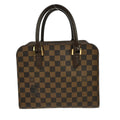 Louis Vuitton Brera Handbag Damier Brown Canvas Handbag