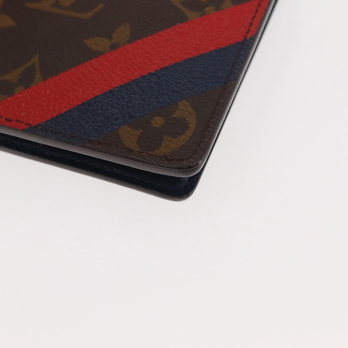Louis Vuitton Marco Wallet Nm Monogram Canvas Brown Canvas Wallets Accessory