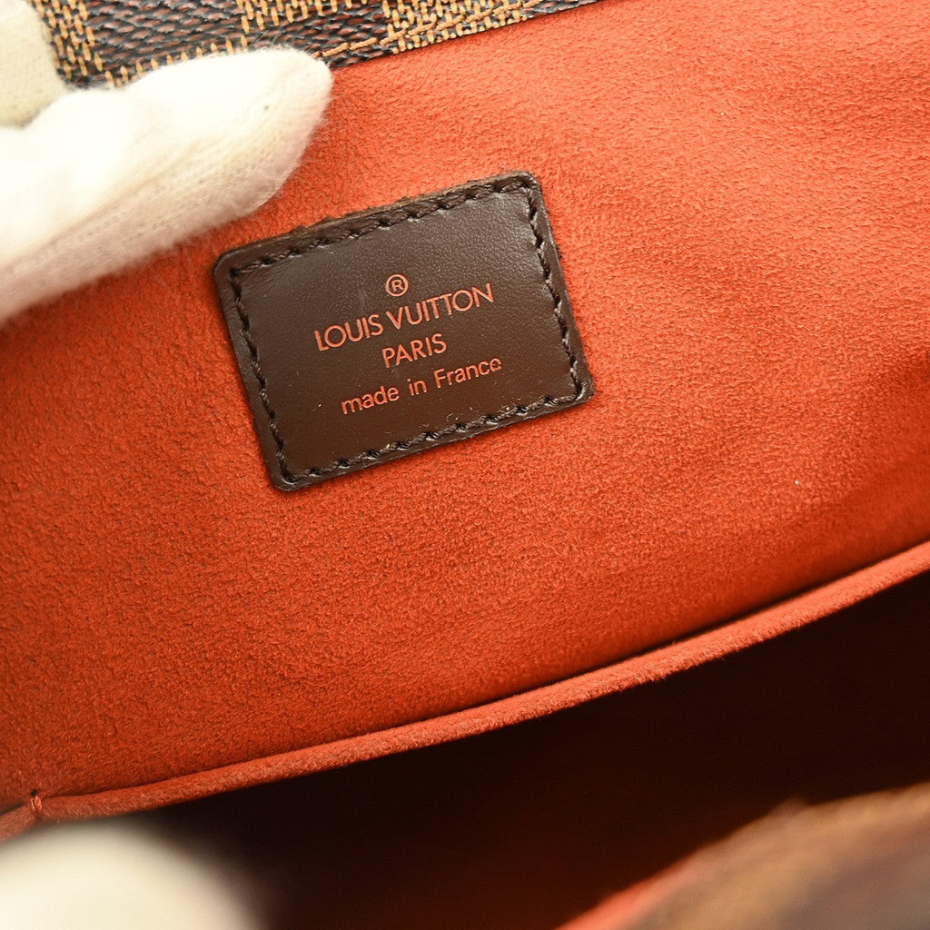 Louis Vuitton Parioli Handbag Damier Brown Canvas Shoulder Bag