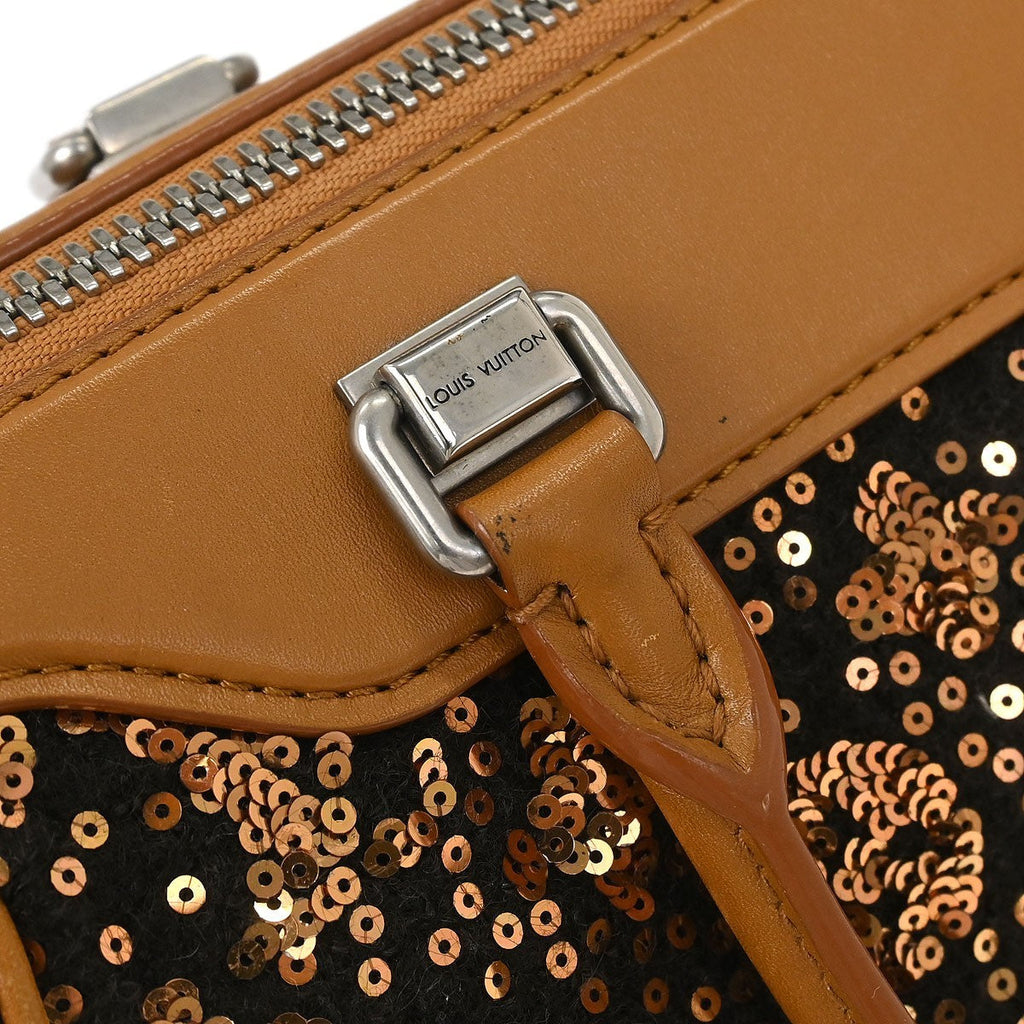 Louis Vuitton Baby Speedy Bag Limited Edition Sunshine Express Brown Leather Handbag