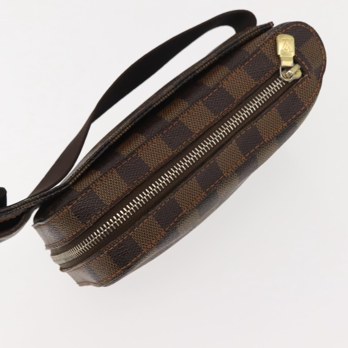 Louis Vuitton Geronimos Waist Bag Damier Brown Canvas Shoulder Bag