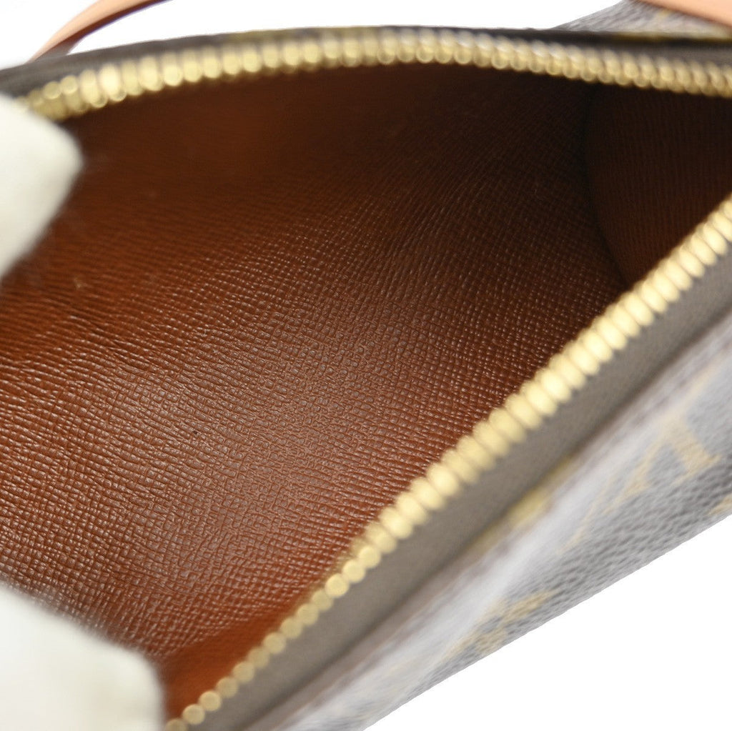 Louis Vuitton Papillon Pochette Monogram Canvas Brown Canvas Clutche & Pouche Bag