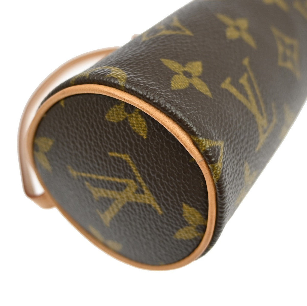 Louis Vuitton Papillon Pochette Monogram Canvas Brown Canvas Clutche & Pouche Bag