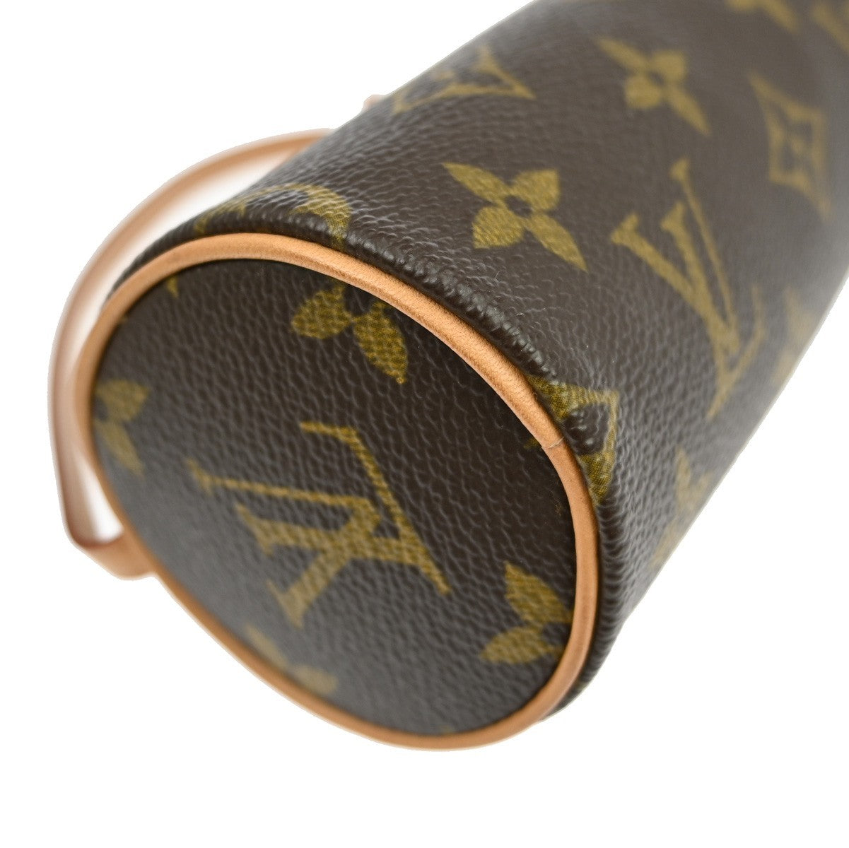 Louis Vuitton Papillon Pochette Monogram Canvas Brown Canvas Clutche & Pouche Bag