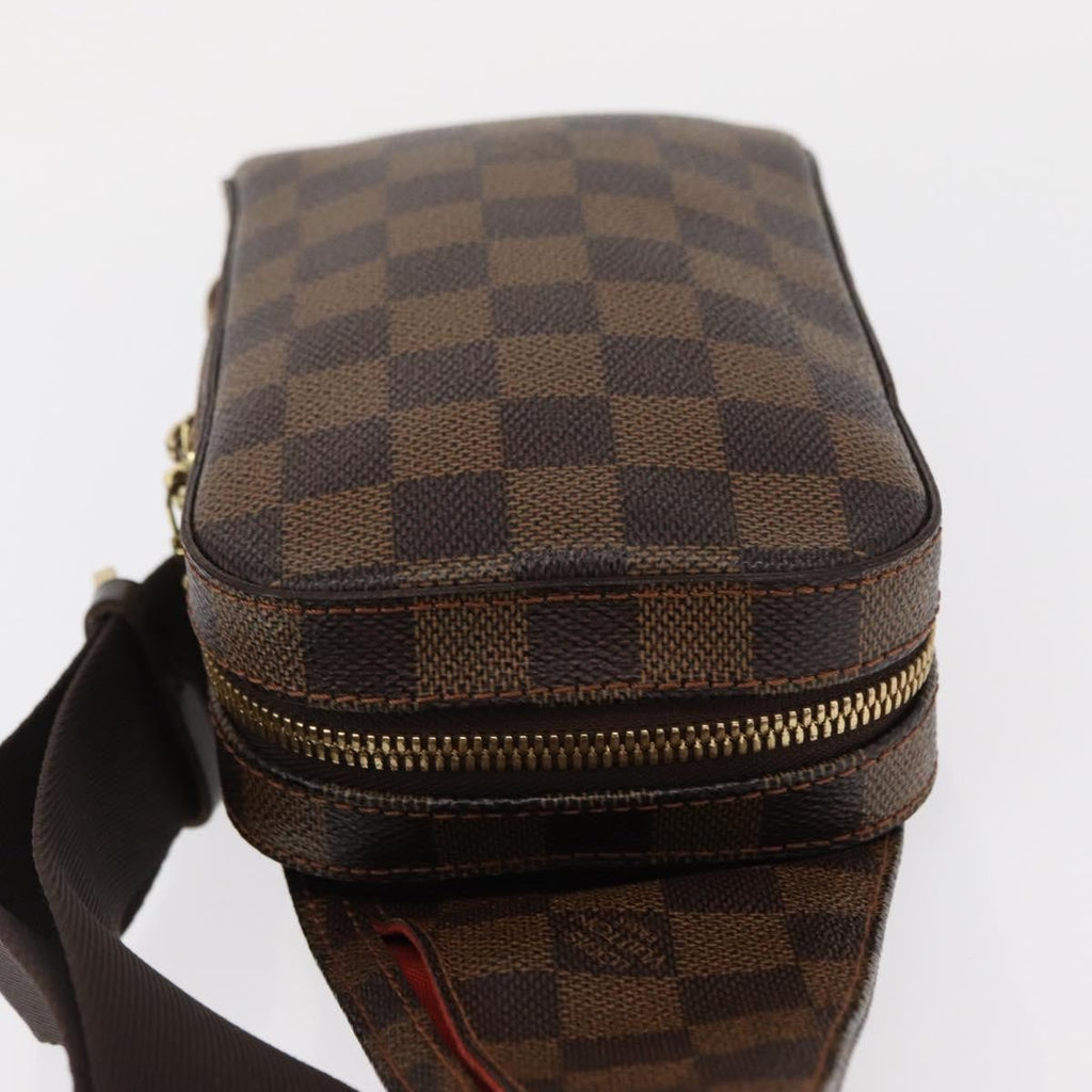 Louis Vuitton Geronimos Waist Bag Damier Brown Canvas Shoulder Bag