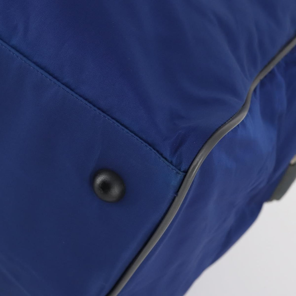 Prada Convertible Weekender Bag Tessuto Blue Nylon Travel Bag Bag