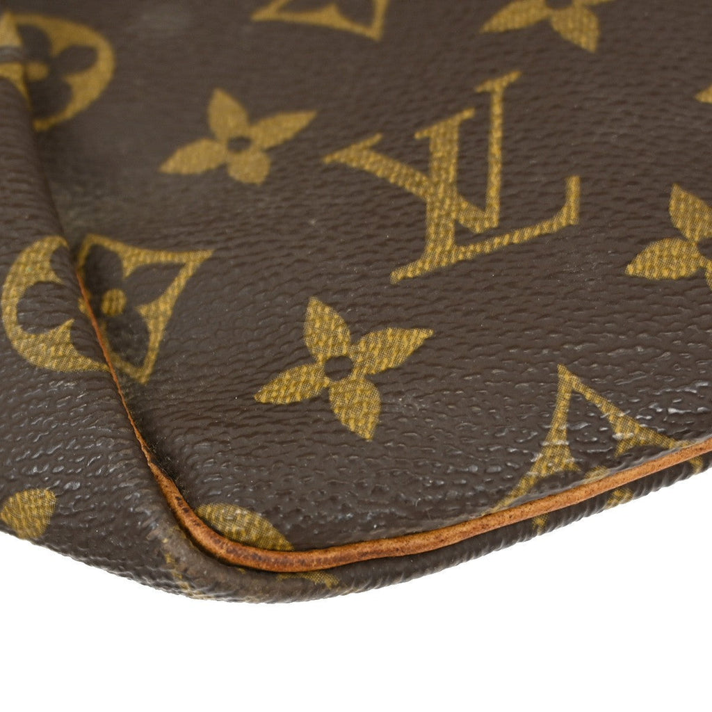 Louis Vuitton Keepall Bag Monogram Canvas Brown Canvas Travel Bag