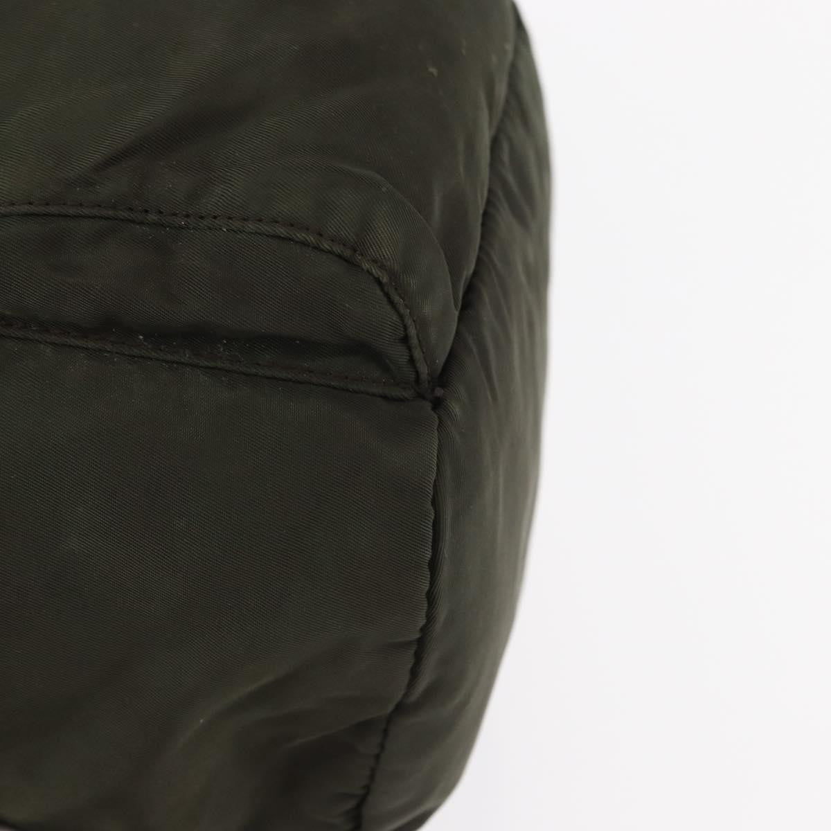 Prada Front Pocket Backpack Tessuto Khaki Nylon Backpack Bag
