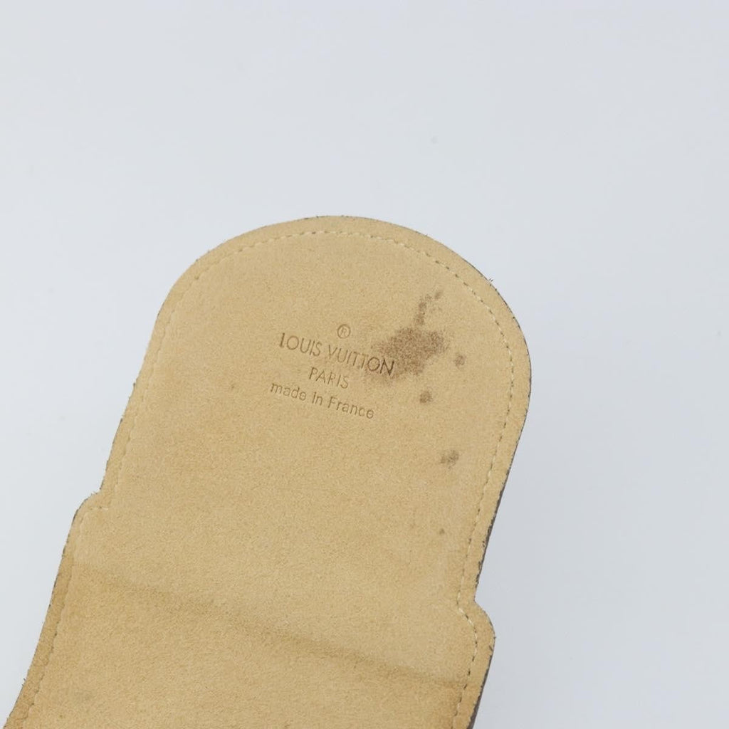 Louis Vuitton Etui À Stylo Canvas Brown Canvas Clutche & Pouche Bag