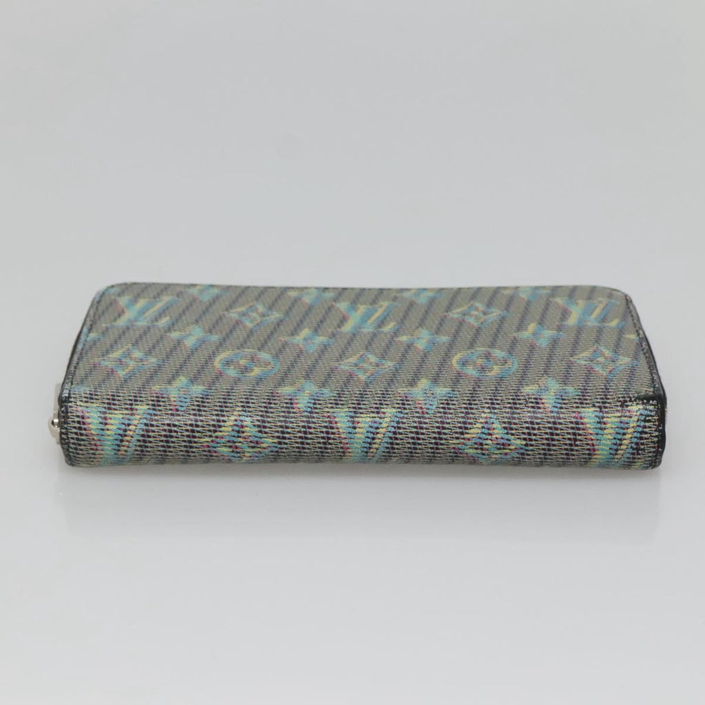 Louis Vuitton Zippy Wallet Nm Monogram Lv Pop Green Canvas Wallets Accessory