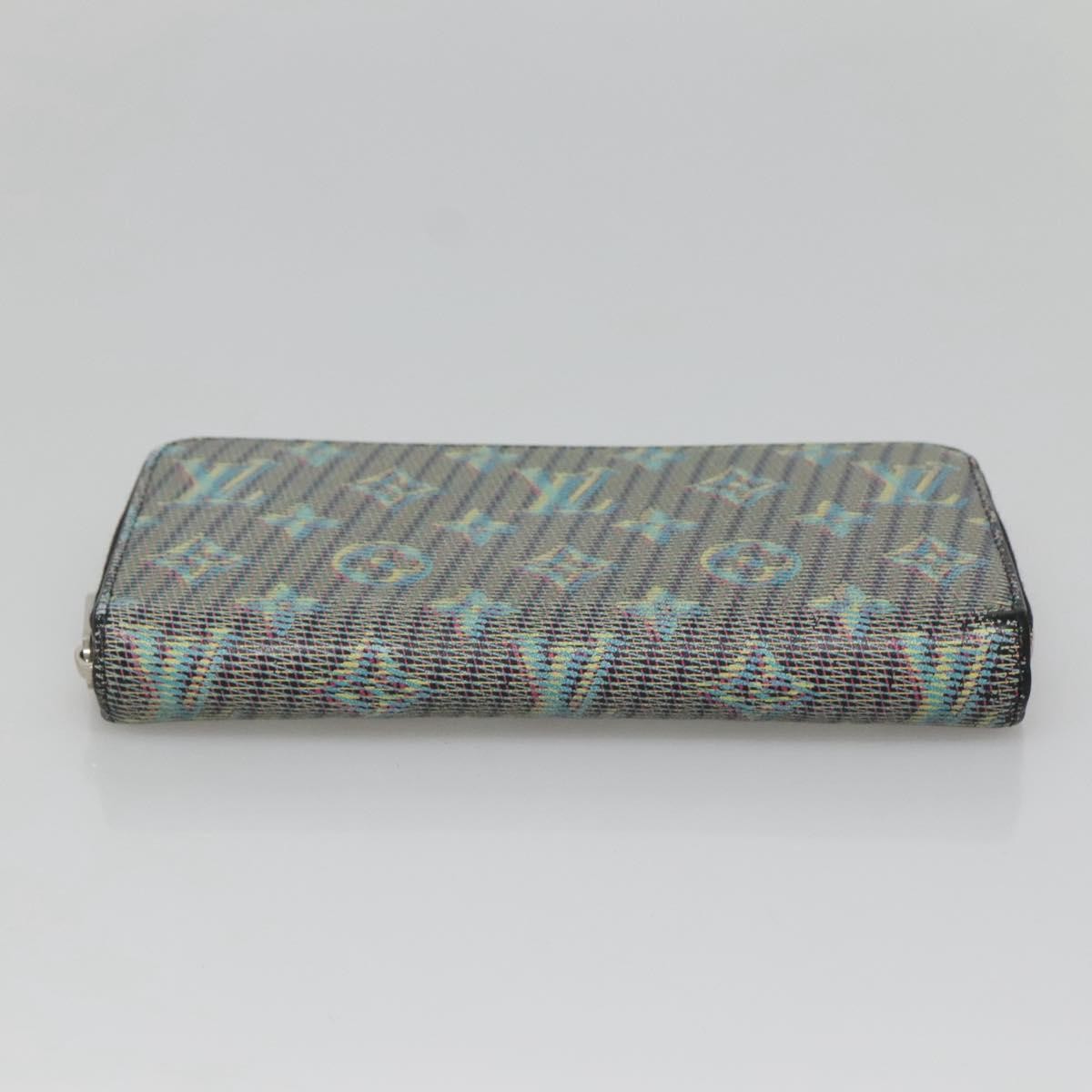 Louis Vuitton Zippy Wallet Nm Monogram Lv Pop Green Canvas Wallets Accessory