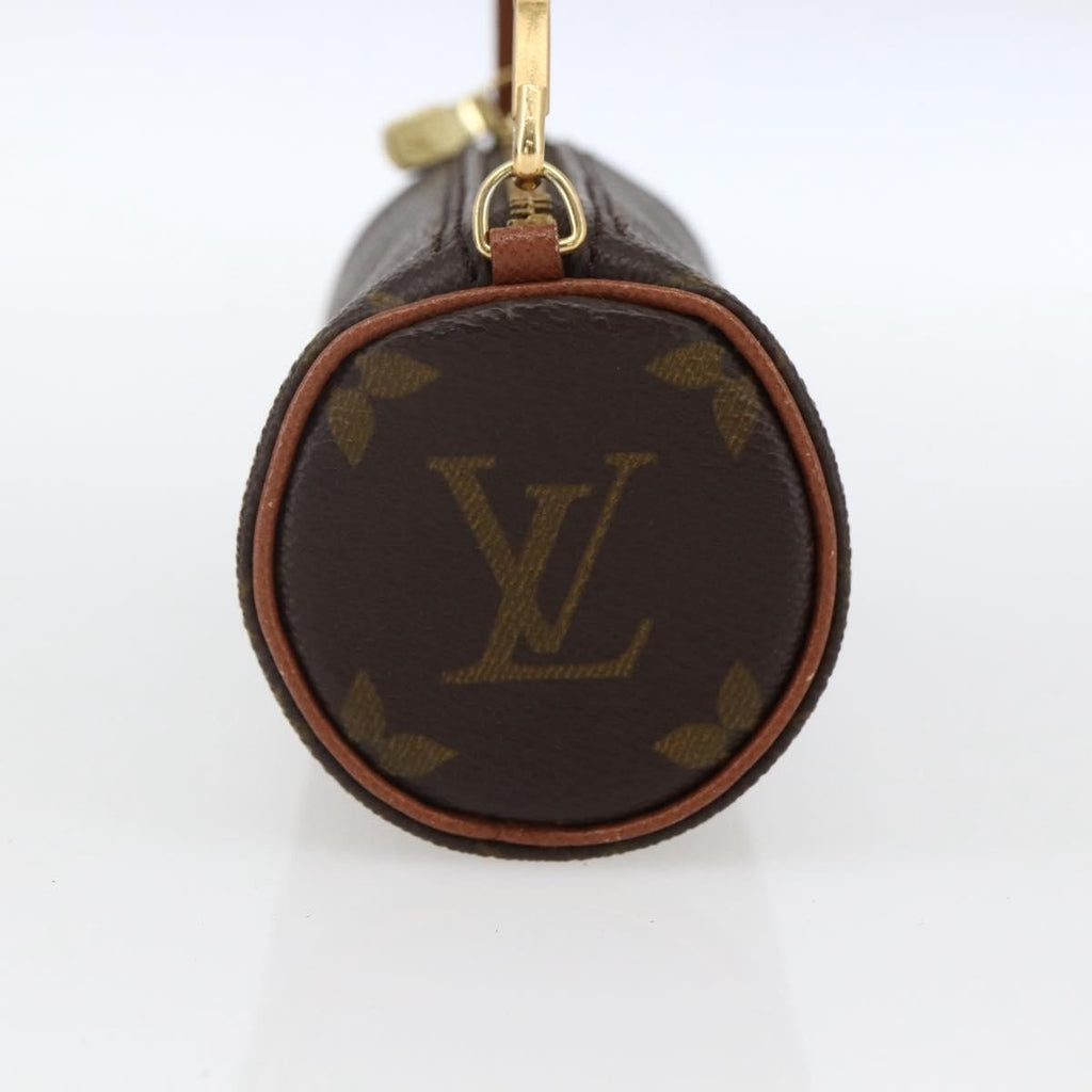 Louis Vuitton Papillon Pochette Monogram Canvas Brown Canvas Clutche & Pouche Bag
