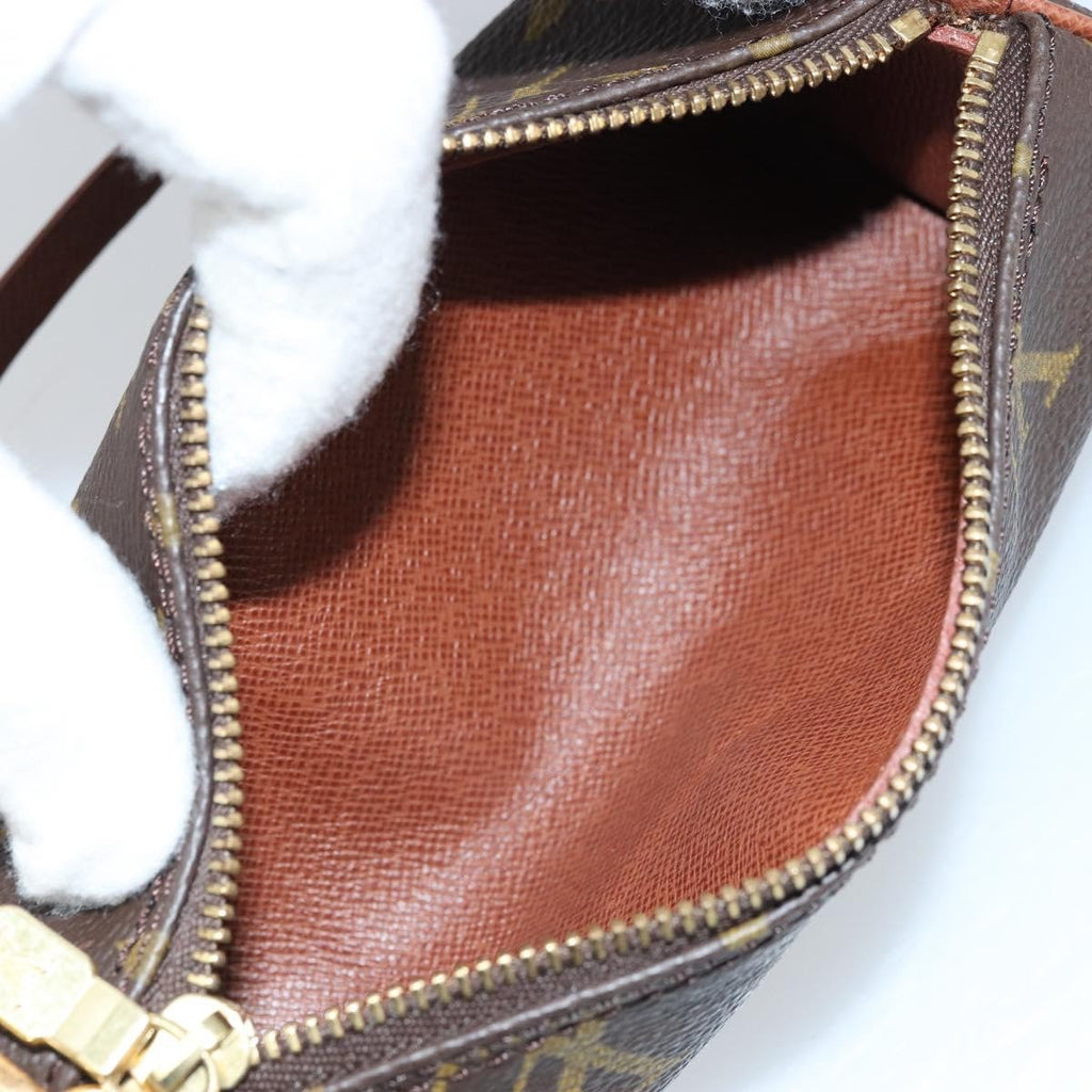 Louis Vuitton Papillon Pochette Monogram Canvas Brown Canvas Clutche & Pouche Bag